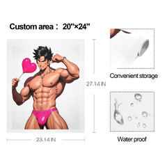 Bara Art Sexy Anime Man Print 20"x24"