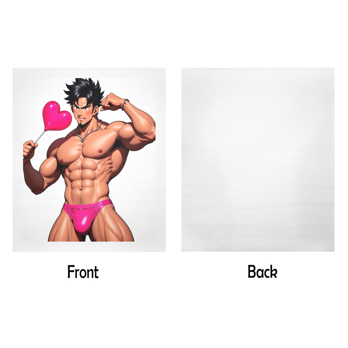 Bara Art Sexy Anime Man Print 20"x24"