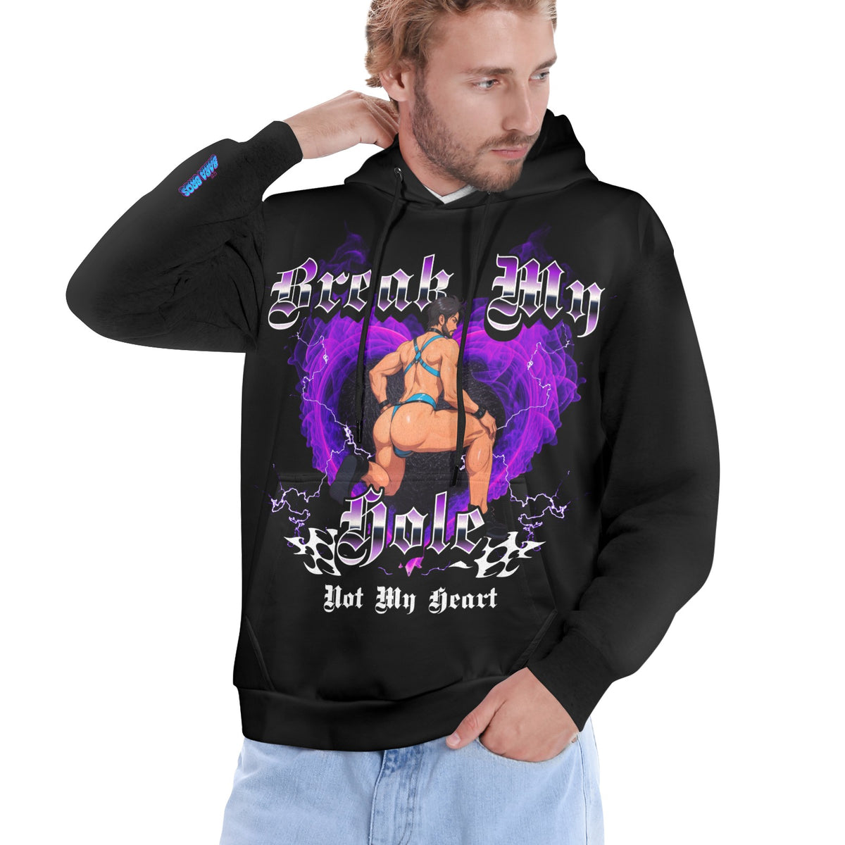 Break My Hole Men's Hoodie