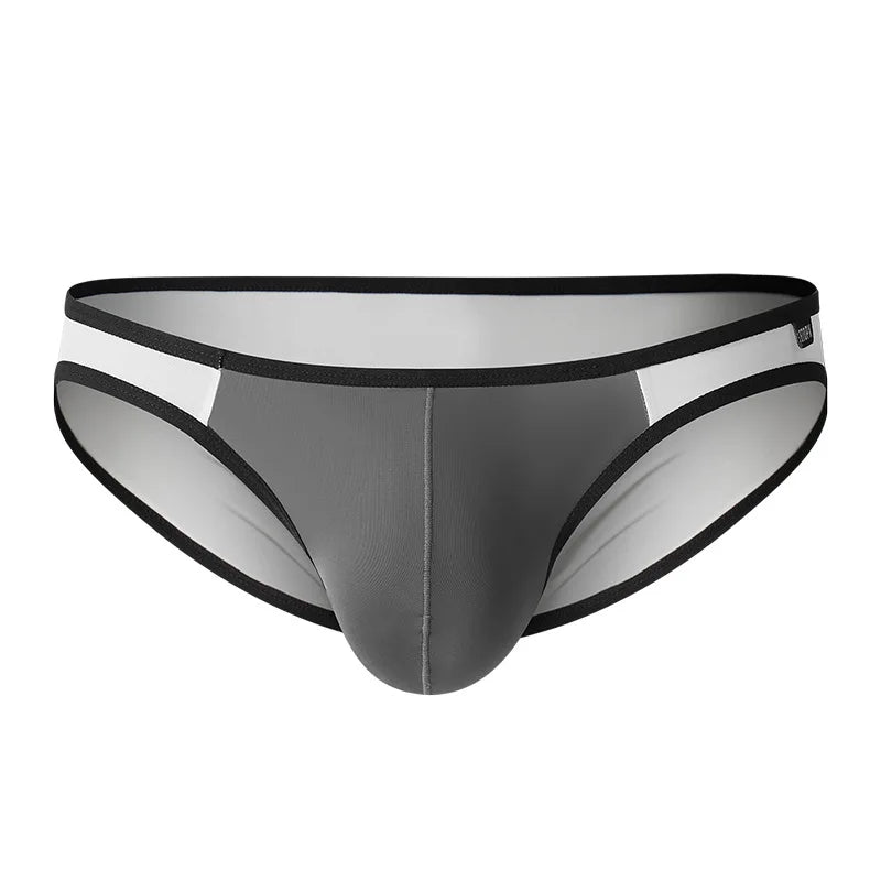 GTOPX MAN men's summer ice silk thin underwear, cross-border delivery of low-rise sports briefs GT271