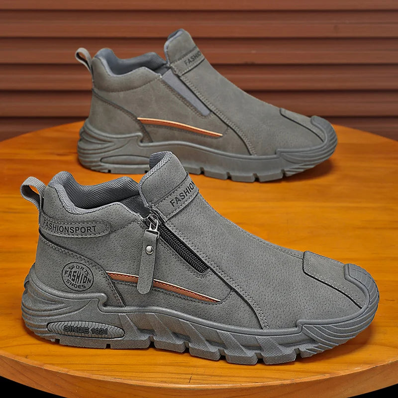 Men's Mixed-Color Casual Shoes