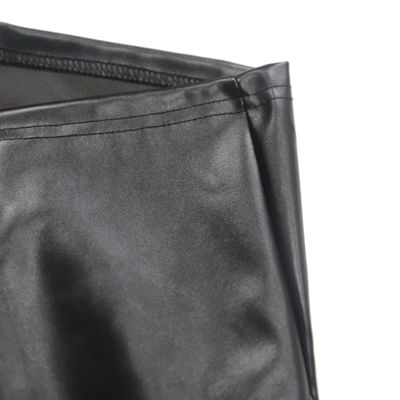 Pu Men's Black Shorts