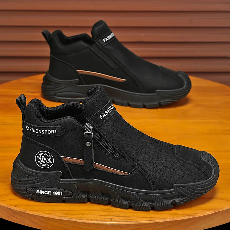 Men's Mixed-Color Casual Shoes