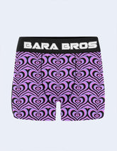 Abstract Heart Pattern Men's Boxer Briefs - Bara Bros