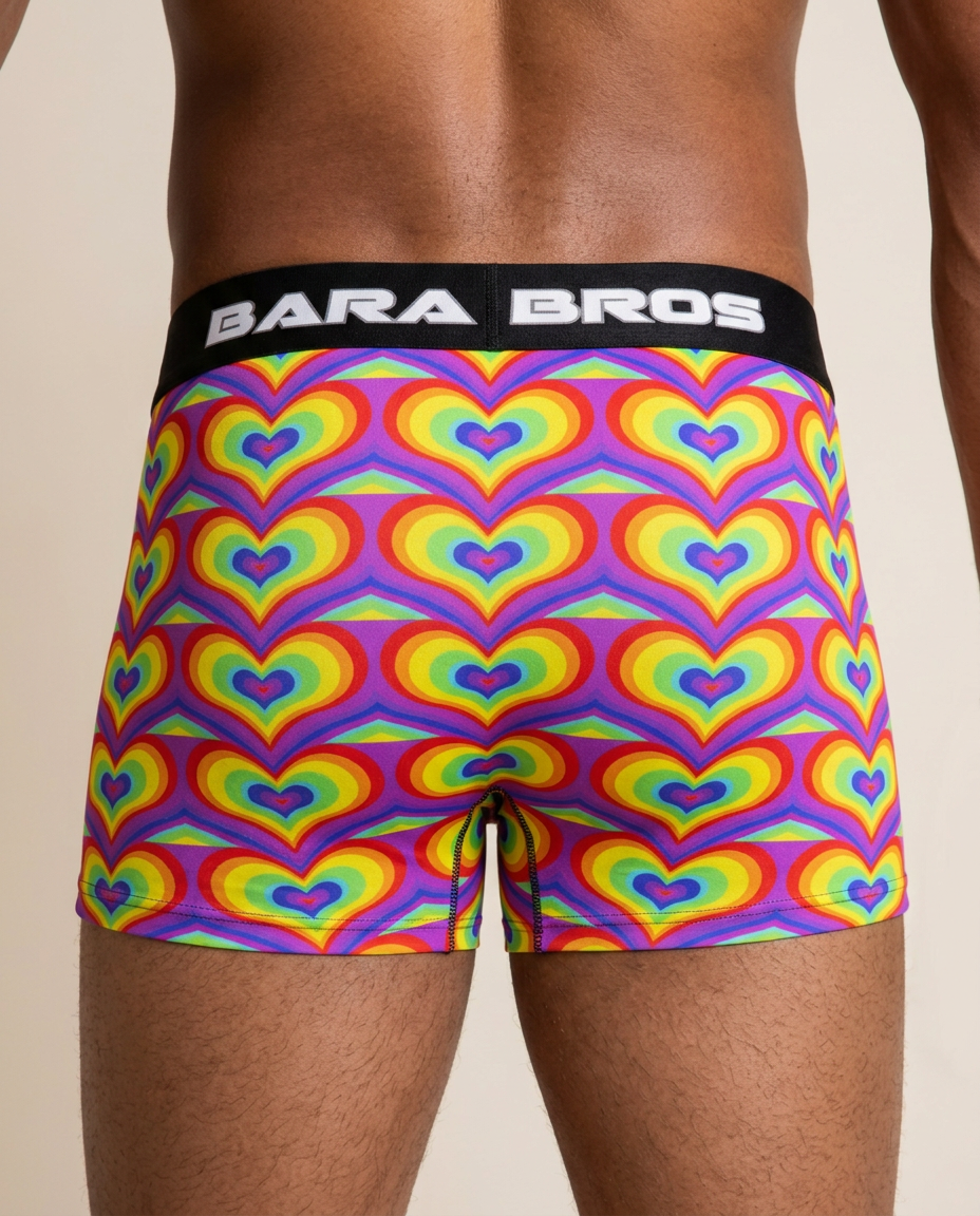 Gay Pride Men's Boxer Briefs