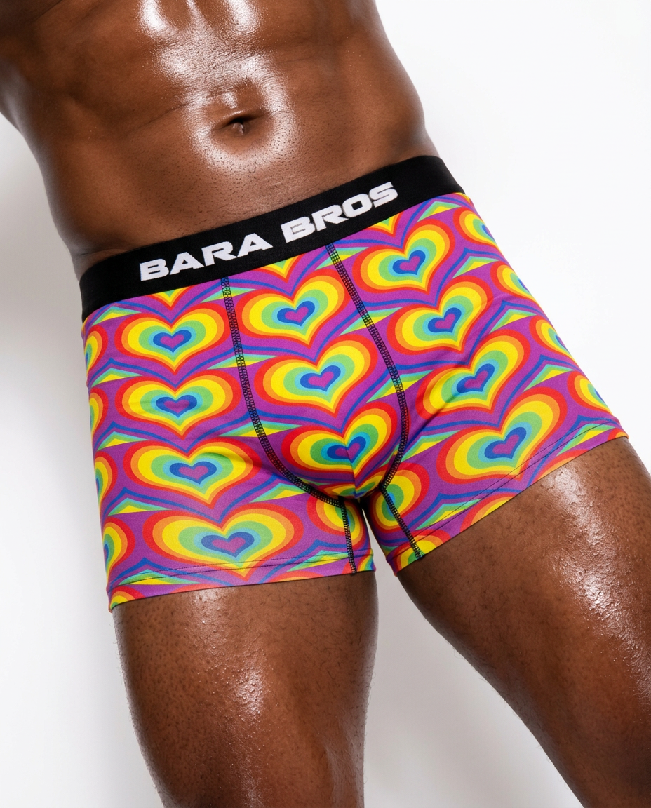 Gay Pride Men's Boxer Briefs