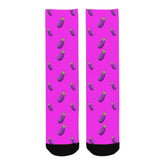 Mens Eggplant Socks - Bara Bros