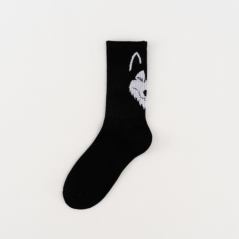 lifestyle shot – Graphic Print Animal Socks | Bara Bros