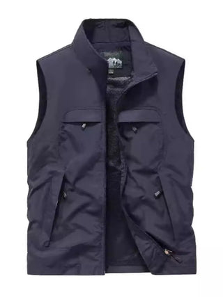 Men's Plus Size Zip Up Vest