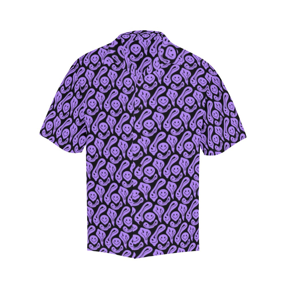 Cartoon Trippy Pattern Hawaiian Shirt