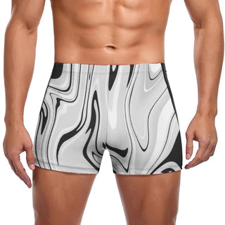 Abstract Men's Swimming Trunks