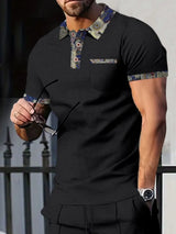 Men's polyester polo