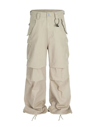 Men‘s Wide Leg Jeans with Cargo Pockets