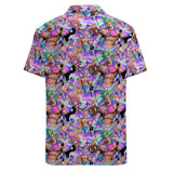 Vaporwave Men's Casual Short Sleeve Shirt