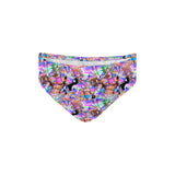 Men's Vaporwave Swimming Briefs – Retro Aesthetic Pool & Beach Wear