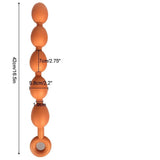 5 Egg Silicone Anal balls Sex Toy - Bara Bros