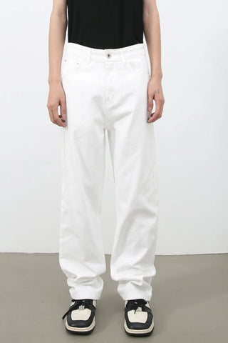 Men's Mid Rise Jeans with Pockets
