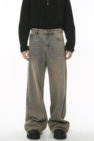 Wide Leg Jeans with Pockets