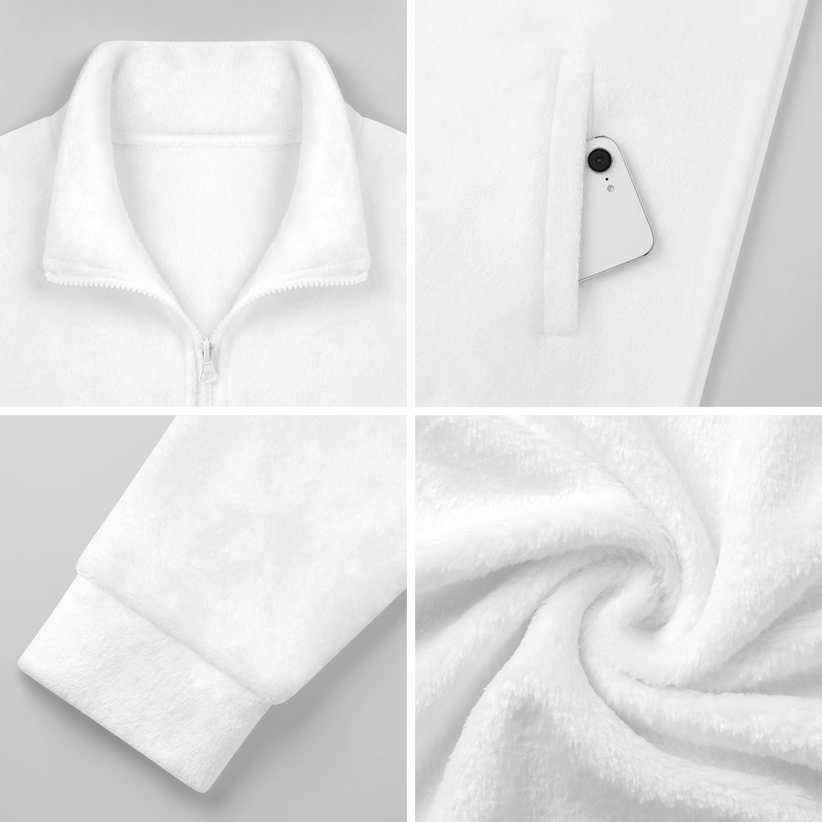 Design Men’s Full‑Zip Fleece Jacket