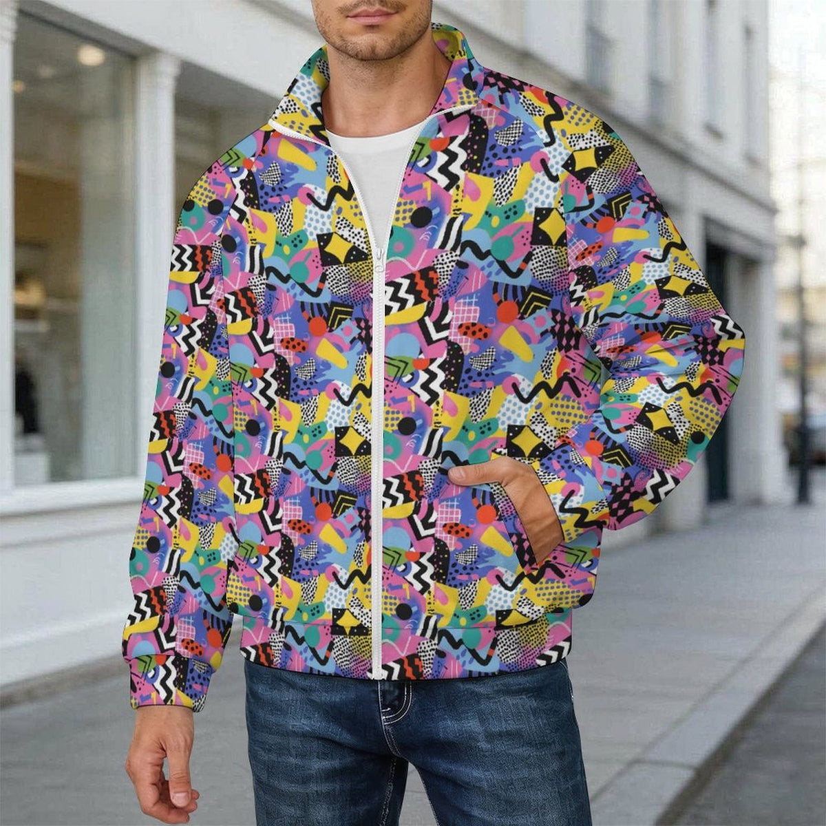 Design Men’s Full‑Zip Fleece Jacket