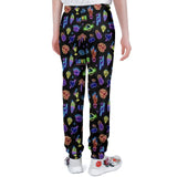 Men's white polyester bottoms