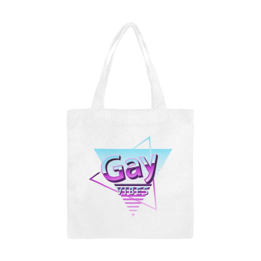 Gay Vibes Canvas Tote Bag/Small Secondary image