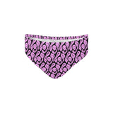 Pink Trippy Smiely Men's Swimming Briefs