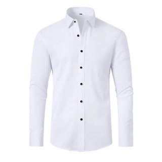 Men's Full Size Button-Down Formal Shirt Plus Size
