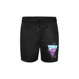Men's polyester slogan swim shorts