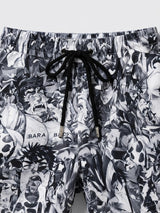 Bara Art All Over Print Swim Shorts