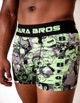 Green Bara Ahegao Men's Boxer Briefs