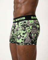 Green Bara Ahegao Men's Boxer Briefs