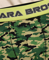 Green Camouflage Sexy Men's Boxer Briefs