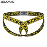 JOCKMAIL Cockstraps Men's Underwear Sexy Briefs Thong Jockstrap Pouch Cuecas Man Panties Thongs Underpants Gay Slip Homme Srting