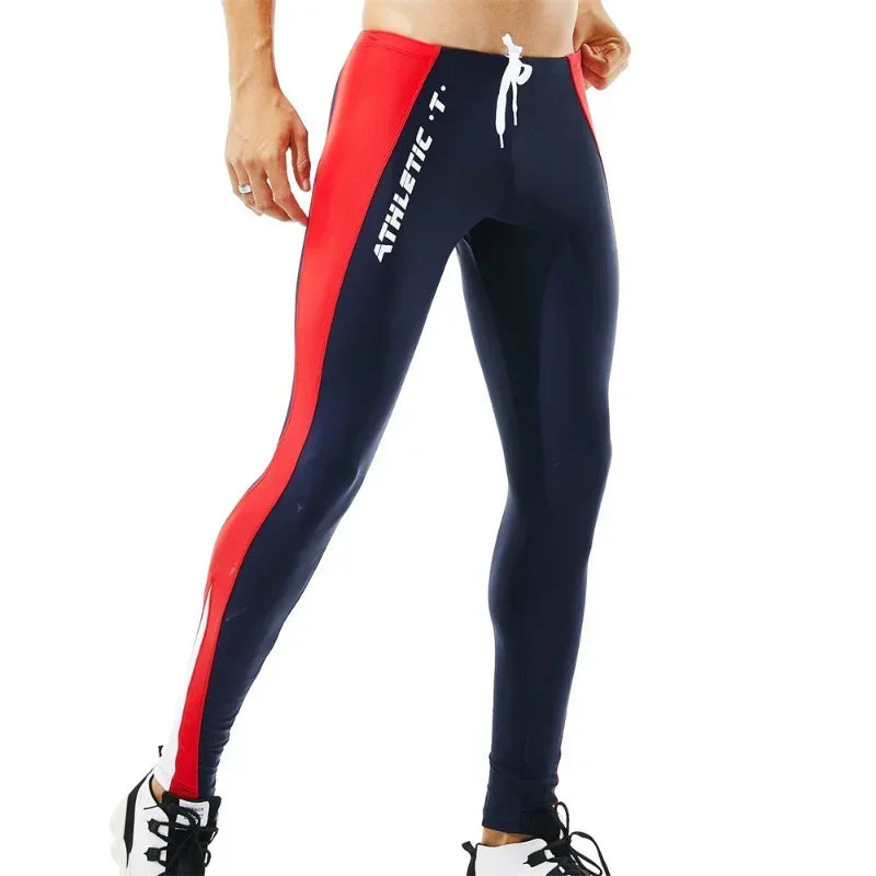 Men Running Compression Leggings Quick Dry Tights Jogging Pants Tights Men Sports Trousers Compression Camouflage Athletic Pants