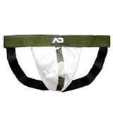 New men's milk mesh hole splicing low waist underwear independent bag elastic fashion trend double tee