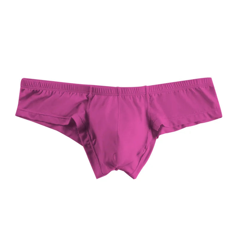 Simple, solid color men's underwear Modal men's briefs low waist, breathable briefs trendy men's AD325