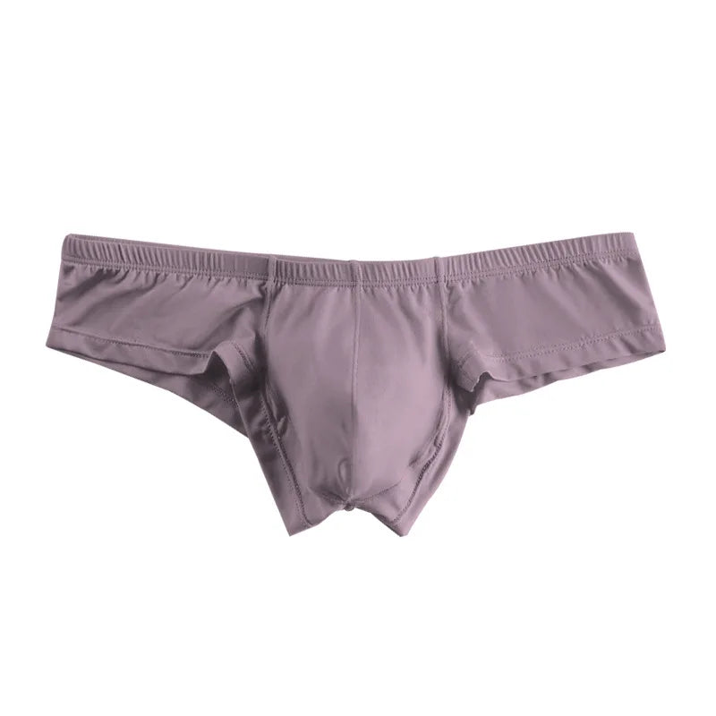 Simple, solid color men's underwear Modal men's briefs low waist, breathable briefs trendy men's AD325