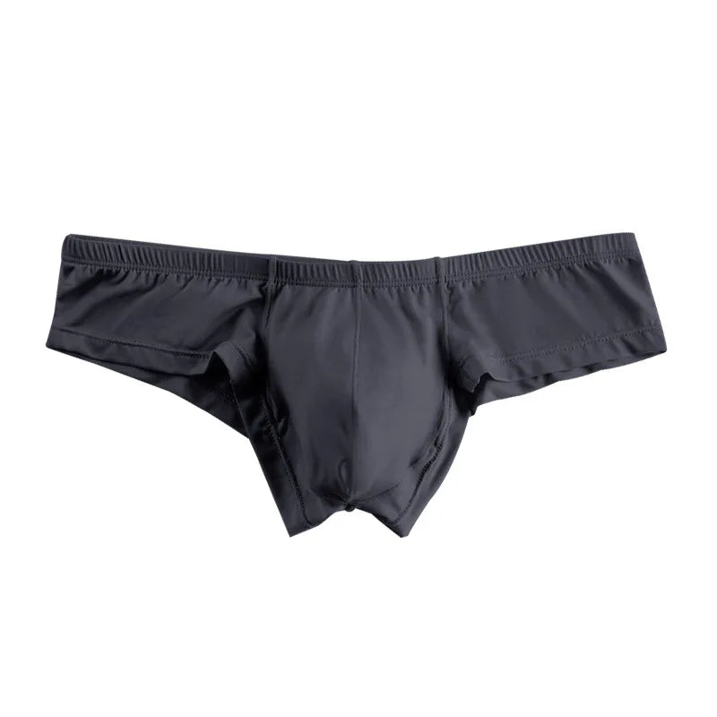 Simple, solid color men's underwear Modal men's briefs low waist, breathable briefs trendy men's AD325