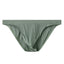 2025 new Solid color men's briefs one-piece low waist triangle breathable youth underwear solid color loose pants D2024