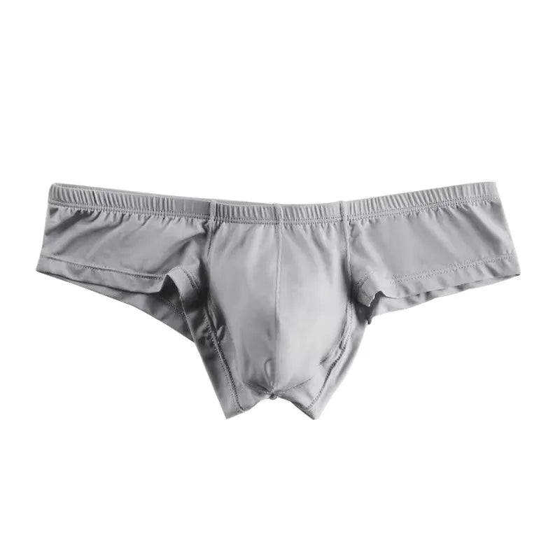 Simple, solid color men's underwear Modal men's briefs low waist, breathable briefs trendy men's AD325