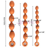 7 Egg Silicone Anal balls Sex Toy
