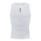 YKYWBIKE Men's Bicycle Vests Sleeveless Quick Dry Cycling Undershirt MTB Bike Base Layer Compression Bicycle Sport Jersey
