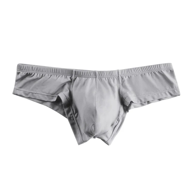 Simple, solid color men's underwear Modal men's briefs low waist, breathable briefs trendy men's AD325