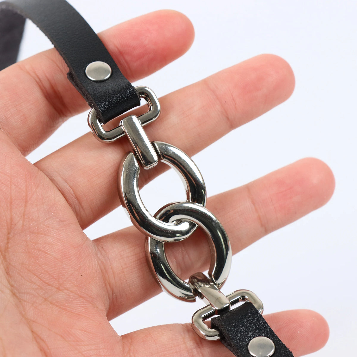 Vintage Punk Goth Studded Rivet Pu Leather Collar Choker Necklace,Valentine's Day gift for Boyfriend