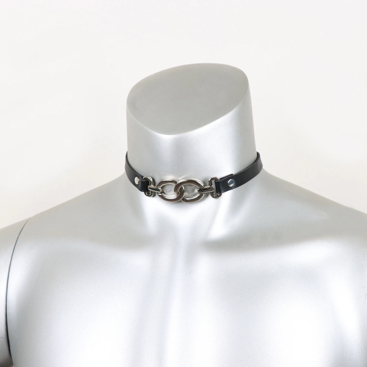 Vintage Punk Goth Studded Rivet Pu Leather Collar Choker Necklace,Valentine's Day gift for Boyfriend