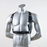 Punk Women Waist Belts PU Leather Fashion Body Chain Belt Circle Rave Accessories Belt Adjustable Gothic