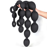 7 Egg Silicone Anal balls Sex Toy