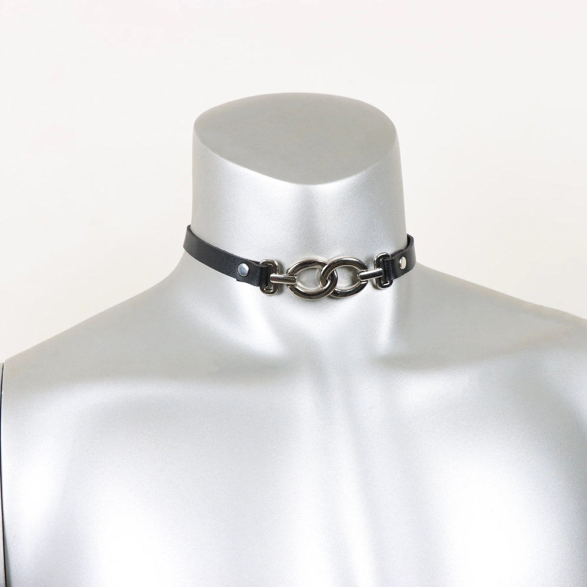 Vintage Punk Goth Studded Rivet Pu Leather Collar Choker Necklace,Valentine's Day gift for Boyfriend