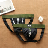 New men's milk mesh hole splicing low waist underwear independent bag elastic fashion trend double tee
